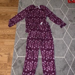 Mayfair purple pajama set